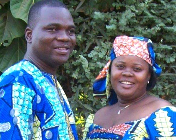 Akebu Bible translator Jacques and his wife Marthe